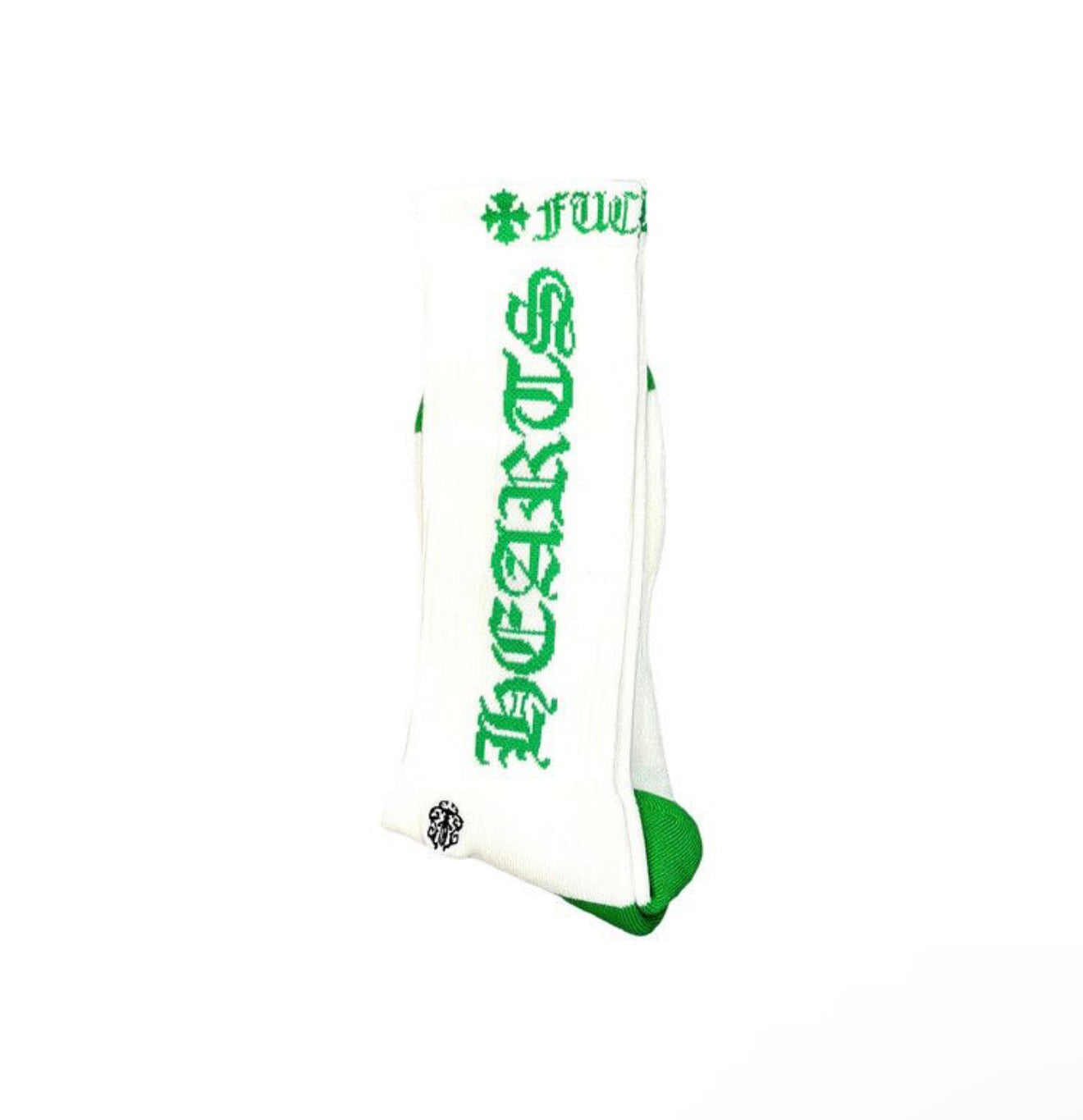 Chrome Heart Socks Green & White