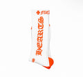 Chrome Heart Socks Orange and White