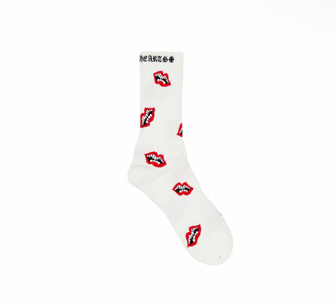 Chrome Heart Socks White & Red