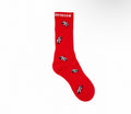 Chrome Heart Socks Red & Black